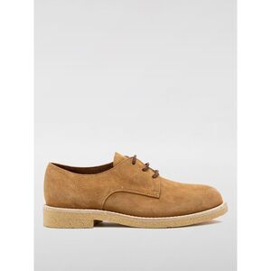 Buttero Brogue Shoes Men Copper Red